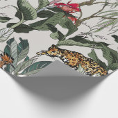 Papier Cadeau Illustration botanique tirée à la main par un Moti (Coin)