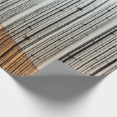 Papier Cadeau Illustration Brown et noire (Coin)