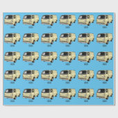Papier Cadeau Illustration classique de van (Plat)