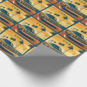 Papier Cadeau Illustration Cuba (Coin)