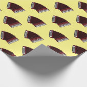 Papier Cadeau Illustration d'accordion (Coin)