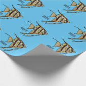 Papier Cadeau Illustration d'angelfish (Coin)
