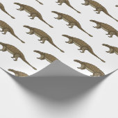 Papier Cadeau Illustration d'Ankylosaurus (Coin)