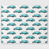 Papier Cadeau Illustration de camion à ordures (Plat)