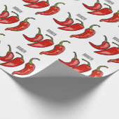 Papier Cadeau Illustration de chili (Coin)