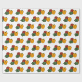 Papier Cadeau Illustration de dessin de Capsicum (Plat)