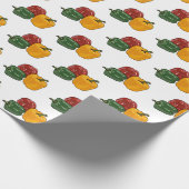 Papier Cadeau Illustration de dessin de Capsicum (Coin)