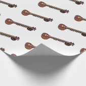 Papier Cadeau Illustration de dessin de Sitar (Coin)