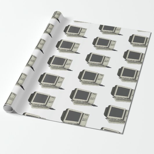 Papier Cadeau Illustration de dessin sur ordinateur (Déroulé)