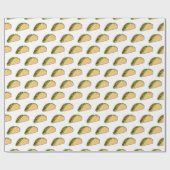 Papier Cadeau Illustration de dessin sur Taco (Plat)