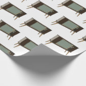 Papier Cadeau Illustration de dessin télévisé (Coin)