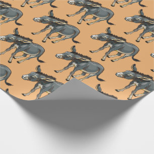 Papier Cadeau illustration de donkey