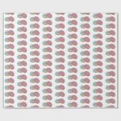 Papier Cadeau Illustration de Donut (Plat)