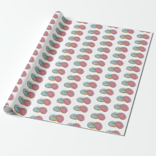 Papier Cadeau Illustration de Donut