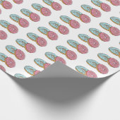 Papier Cadeau Illustration de Donut (Coin)