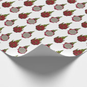 Papier Cadeau Illustration de dragon fruit (Coin)