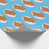 Papier Cadeau Illustration de gaufre (Coin)