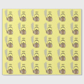 Papier Cadeau Illustration de la bouilloire à thé ou à thé (Plat)