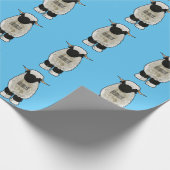 Papier Cadeau Illustration de la caricature de mouton Valais Bla (Coin)