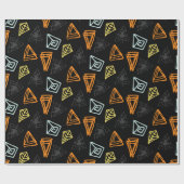 Papier Cadeau Illustration de la main des triangles Abstraits (Plat)