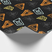 Papier Cadeau Illustration de la main des triangles Abstraits (Coin)