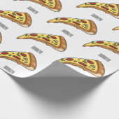 Papier Cadeau Illustration de la pizza (Coin)