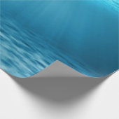 Papier Cadeau Illustration de la scène sous-marine Blue Ocean (Coin)