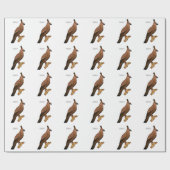 Papier Cadeau Illustration de l'aigle à faucon de Javan (Plat)