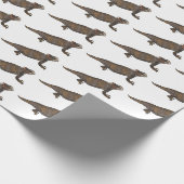 Papier Cadeau Illustration de lézard à cornes de Regal (Coin)