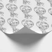 Papier Cadeau Illustration de mythologie grecque d'atlas (Coin)