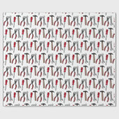 Papier Cadeau Illustration des outils de menuiserie (Plat)