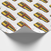 Papier Cadeau Illustration du chariot Mata (Coin)