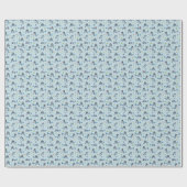 Papier Cadeau Illustration du Doodle de requin pirate (Plat)
