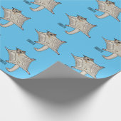 Papier Cadeau Illustration du planeur à sucre (Coin)