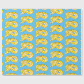 Papier Cadeau Illustration du serpent python birman (Plat)