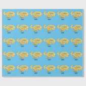 Papier Cadeau Illustration du serpent python birman (Plat)