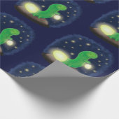 Papier Cadeau Illustration du ver vert mou (Coin)