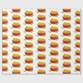 Papier Cadeau Illustration d'une puce de pomme de terre (Plat)