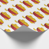 Papier Cadeau Illustration d'une puce de pomme de terre (Coin)