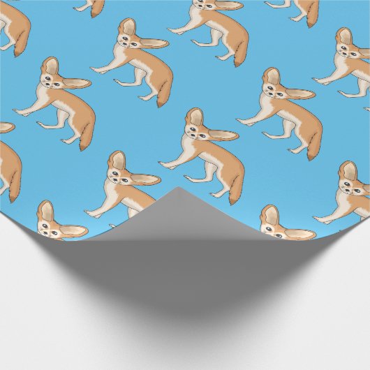 Papier Cadeau Illustration Fennec fox (Coin)