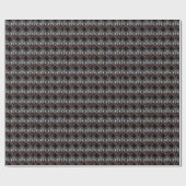 Papier Cadeau Illustration frappante d'une panthère (Plat)