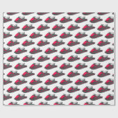 Papier Cadeau Illustration Jet ski (Plat)