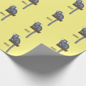 Papier Cadeau Illustration marmoset commune (Coin)