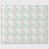 Papier Cadeau Illustration White Lilies (Plat)