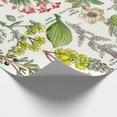 Papier Cadeau Illustrations botaniques (Coin)