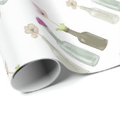 Papier Cadeau illustrations de couleurs (Coin rond)