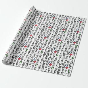 PAPIER CADEAU ILU