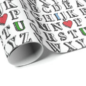PAPIER CADEAU ILU (Coin rond)