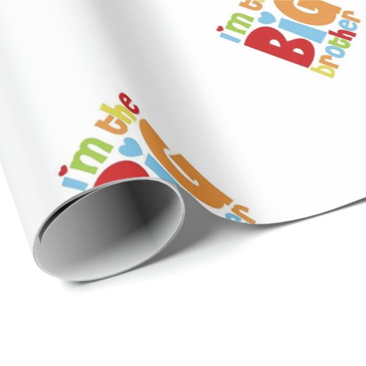 PAPIER CADEAU IM LE FRÈRE (Coin rond)