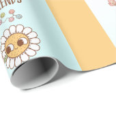 Papier Cadeau I'm So Happy We Are Friends Serotonin (Coin rond)